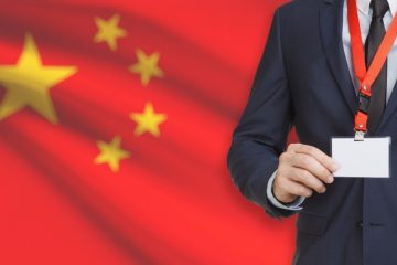 kartu bisnis china