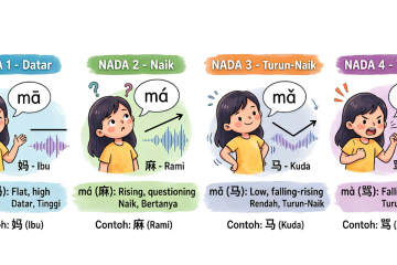 CARA MEMBEDAKAN NADA MANDARIN